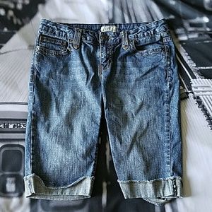 So Bermuda Jean Shorts